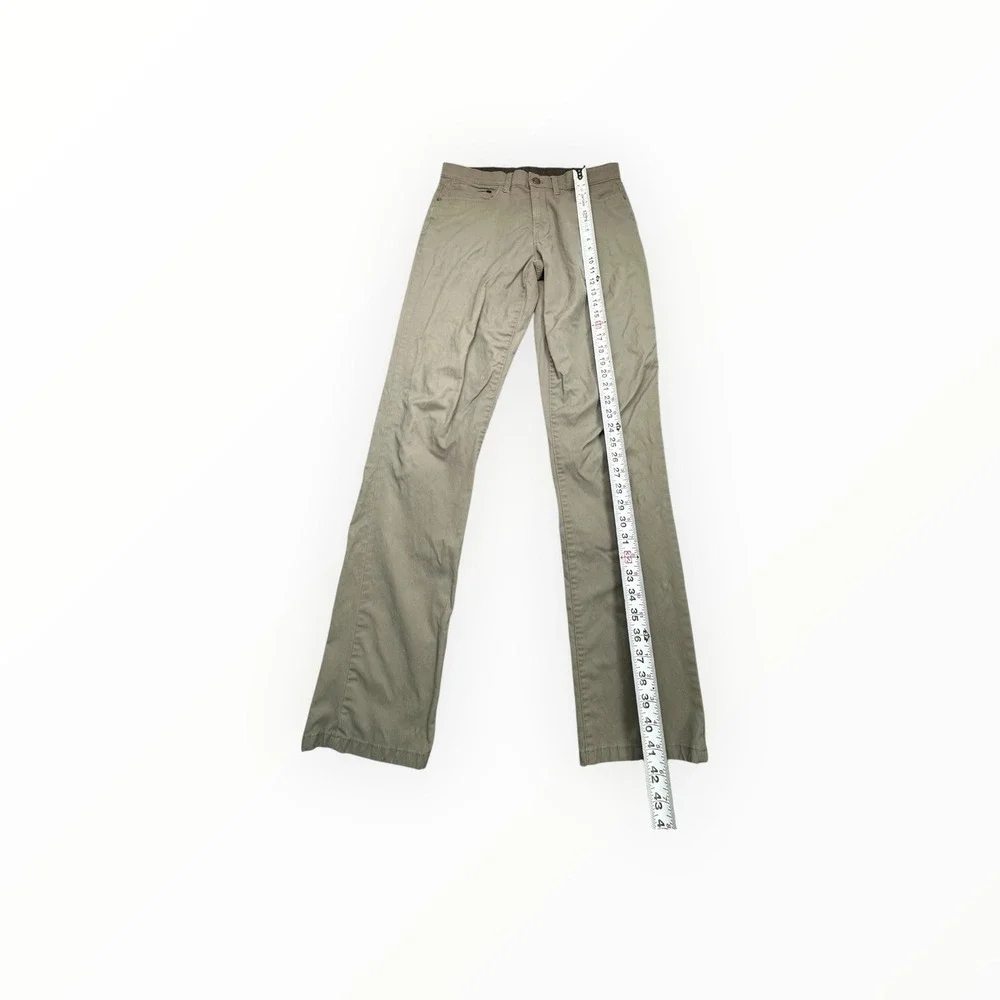 English Laundry Pants‎ Mens 32x34 Tan Khaki Straight Leg Gingham Lining 1149879